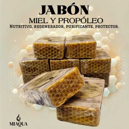 JABÓN *AURA MIEL* Miel y Propóleo- Miaqua Parfums