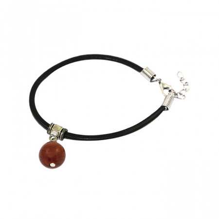 Pulsera Aries Jaspe Rojo