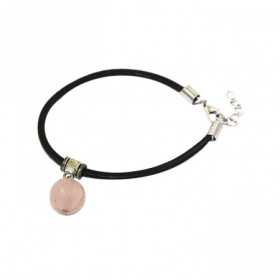 Pulsera Tauro Cuarzo Rosa