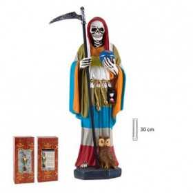 Santa muerte multicolor 30 cm