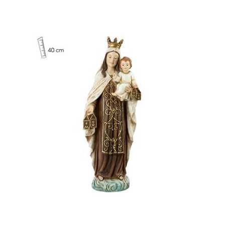 Virgen del Carmen 40 cm