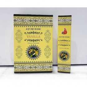 incienso en 15 palitos de la gama india Ayurvedico es 100%