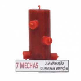 Velón de 7 mechas