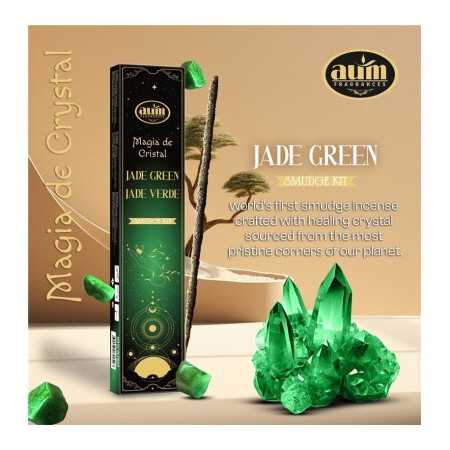 Cristal mágico Jade verde