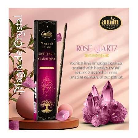 Cristal mágico Cuarzo rosa