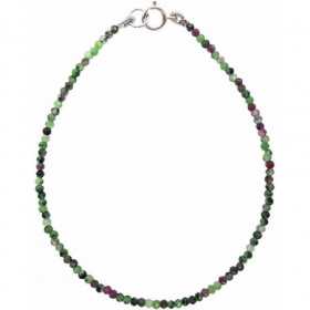 Pulsera rubi zoisita 19cm