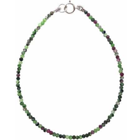 Pulsera rubi zoisita 19cm