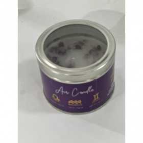 Velas lavanda con amatistas