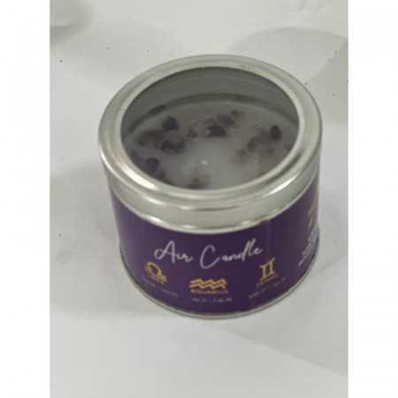 Velas lavanda con amatistas