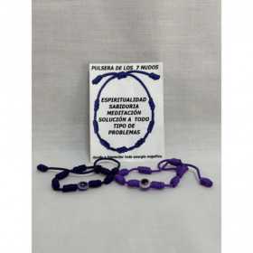Pulseras de 7 nudos